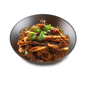 Boeuf sauce saté épicé