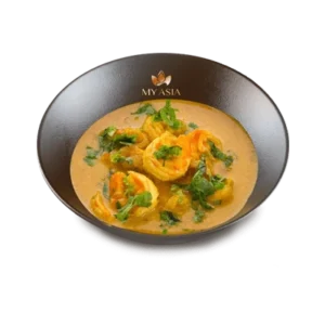 Crevette curry thaï
