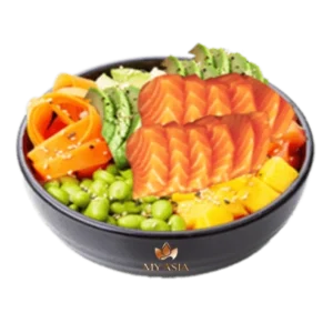 Poké saumon