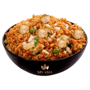 Riz thaï au poulet