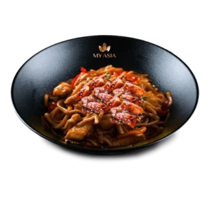 Nouilles soba poulet yakitori
